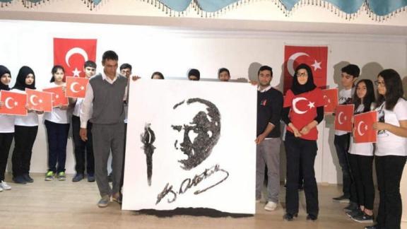 Ulu Önder Mustafa Kemal Atatürkün Ebediyete İntikalinin 78´inci Yıl Dönümünde İlçemizde Törenle Anıldı.