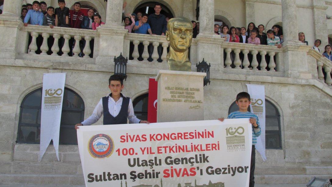 " Ulaşlı Gençler Sultan Şehir Sivası Geziyor " Projesi